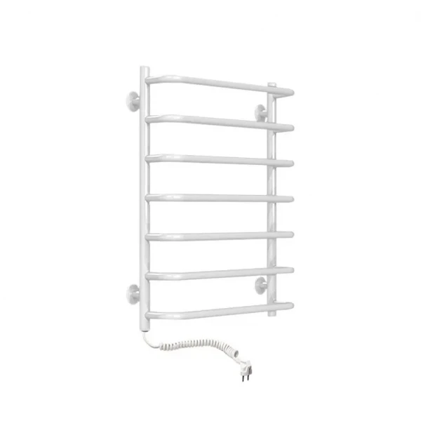 Полотенцесушитель электрический DEFFI Стандарт 500x600 60 Вт левый белый