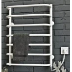 Рушникосушарка електрична Deffi Стандарт 500x600 правий, 60 Вт, білий