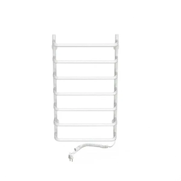 Полотенцесушитель электрический DEFFI Стандарт 500x600 60 Вт правая белая