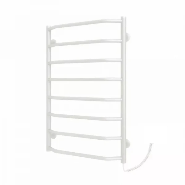 Полотенцесушитель электрический DEFFI Трапеция 500x600 60 Вт правая белая