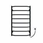 Полотенцесушитель электрический DEFFI Трапеция 500x600 60 Вт правая черная