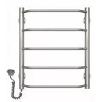 Полотенцесушитель электрический DEFFI Трапеция 500x500 мм 100 Вт хромированная, левая
