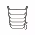 Полотенцесушитель электрический DEFFI Трапеция 500x600 95 Вт хромированная правая