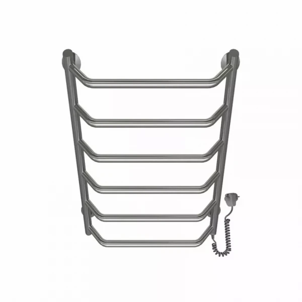 Полотенцесушитель электрический DEFFI Трапеция 500x600 95 Вт хромированная правая