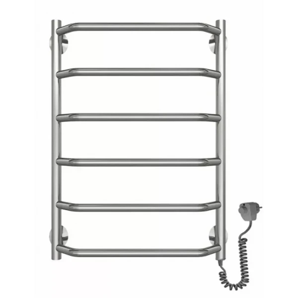 Полотенцесушитель электрический DEFFI Трапеция 500x600 95 Вт хромированная правая