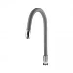 Излив гибкий WEZER WKC-04-GRAY для смесителя ЭКО4Х-01G