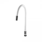 Излив гибкий WEZER WKC-04-WHITE для смесителя WEZER ЭКО4Х-01W