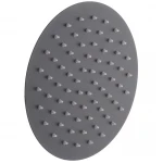 Воронка для душа WEZER WKY-20-BLACK круглая 200 мм черная