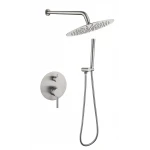 Душевая система WEZER EKO17В-01 встроена с переключателем на лейку, 2 функции