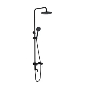 Душевая система WEZER EKO16А-01BLACK 3-х функциональная