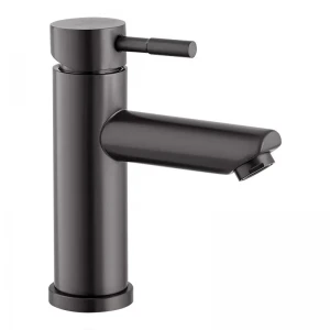 Смеситель для умывальника WEZER EKO1A-01-BLACK черный