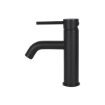 Смеситель для умывальника WEZER EKO1C-01-BLACK нержавеющая сталь