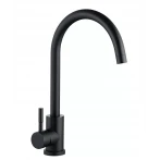 Смеситель для кухни WEZER EKO4A-01-BLACK черный