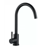 Смеситель для кухни WEZER EKO4A-01-BLACK черный