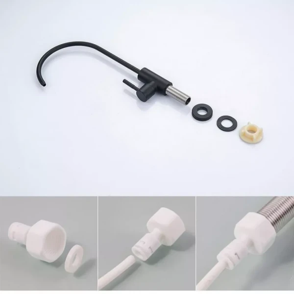 Монокран для питьевой воды WEZER EKO4F-13 черный