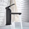 Смеситель для умывальника WEZER PRO1-02-BLACK черный
