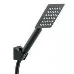 Смеситель для ванны WEZER PRO7-02-BLACK с поворотным изливом черный