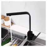 Смеситель для кухни WEZER PRO4A-02-BLACK черный