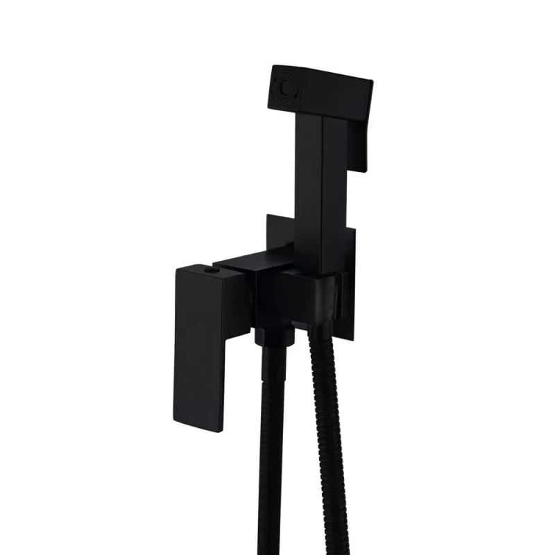 Гигиенический душ WEZER PRO9В-02-BLACK нержавеющая сталь черный