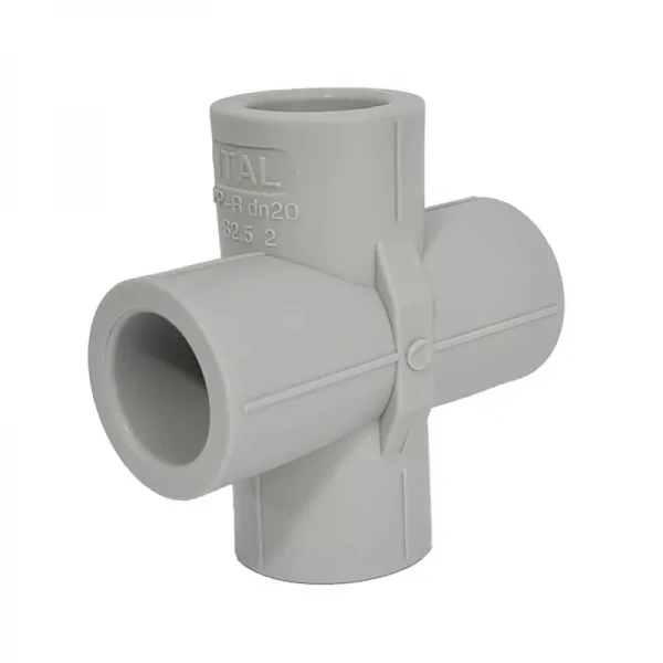 Хрестовина PP-r прохідна ITAL 25 мм