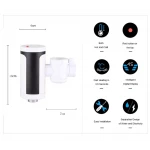 Проточный водонагреватель WEZER RKF-10C с датчиком температуры