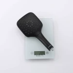 Душевая система с термостатом GAPPO G2407-60 черная с изливом и переключателем на лейку, 3 функции