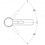 Смеситель для умывальника WEZER EKO11A-01 однорычажный