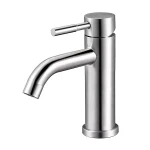 Смеситель для умывальника WEZER EKO1C-01 из нержавеющей стали