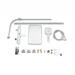 Душевая система с термостатом GAPPO G2491-50 с переключателем на лейку (3 режима)