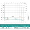 Скважинный насос SHIMGE 4SP(m) 4/8 0.55 кВт, производительность 100 (60) л/мин, напор 57 (44) м, диаметр 96 мм
