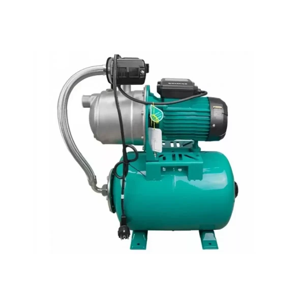 Насосная станция SHIMGE JET750G2 с баком 24 л, максимальная высота подъема 44 м, максимальная производительность 58 л/мин