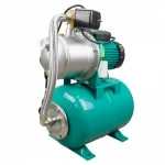 Насосная станция SHIMGE JET750G2 с баком 24 л, максимальная высота подъема 44 м, максимальная производительность 58 л/мин