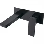 Смеситель скрытого монтажа для раковины FAOP A1009-36 черный