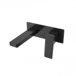 Смеситель скрытого монтажа для раковины FAOP A1009-36 черный