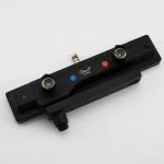 Душова система з термостатом FAOP A2409-60, вилив - перемикач на лійку, 3-режими, чорний