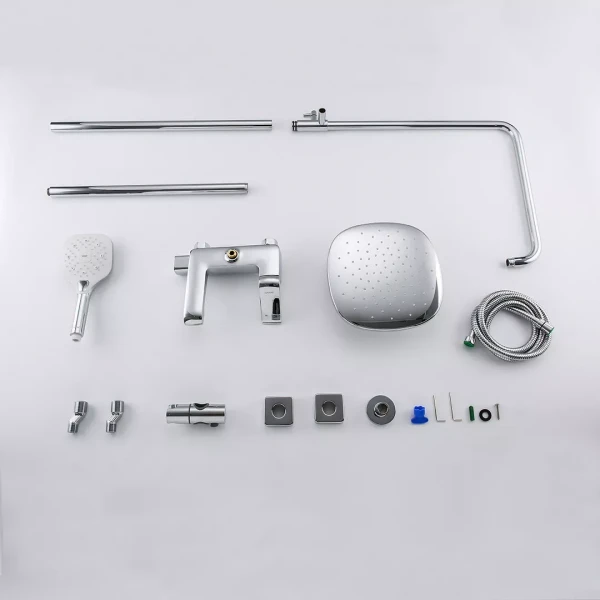 Душевая система GAPPO G2450-8 с переключателем на лейку, 3 функции