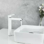 Смеситель для раковины GAPPO G1003-18 белый/хром