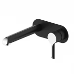 Смеситель для раковины встраиваемый GAPPO G1003-26 черный/хром