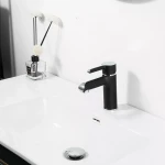 Смеситель для раковины GAPPO G1003-6 черный/хром