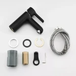 Смеситель для раковины GAPPO G1003-6 черный/хром