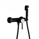 Смеситель с гигиенической лейкой GAPPO G2003-6 черный/хром