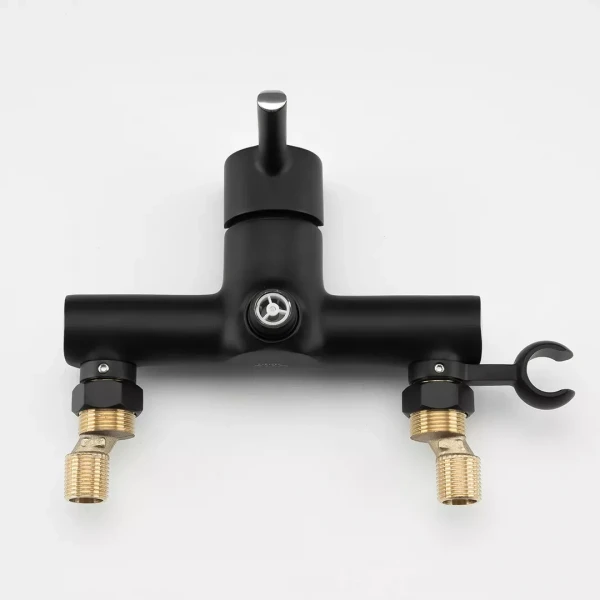 Смеситель с гигиенической лейкой GAPPO G2003-6 черный/хром