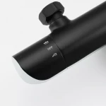 Душевая система с термостатом GAPPO G2403-56 черная/хром с переключателем на лейку 3 режима