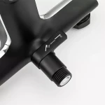 Смеситель для ванны GAPPO G3203-6 черный/хром