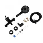 Смеситель для ванны GAPPO G3203-6 черный/хром