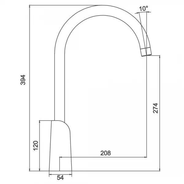 Смеситель для кухни GAPPO G4003-6 черный/хром