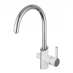 Смеситель для кухни GAPPO G4303-8 белый/хром с подключением фильтра