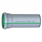 Труба канализационная SVK-Альянс PRO 110 мм x 2.7 мм x 1000 мм полипропиленовая зеленая