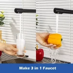 Смеситель для кухни WEZER EKO4C-01-GUNGREY оружейная сталь для фильтрованной воды