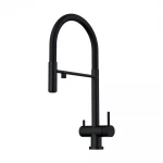 Смеситель для кухни WEZER TOP4-01-BLACK для двух видов воды черный